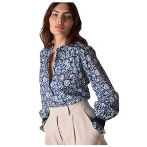 St. Roche Sanborn Shirt in Navy 0